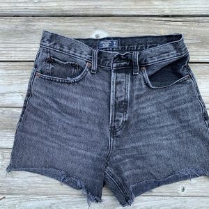 Abercrombie and Fitch High rise Mid length shorts